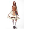 Adult Pastoral Cosplay Manor Farm Maid Costume Party Sexy Women Maid Dress YM8733
