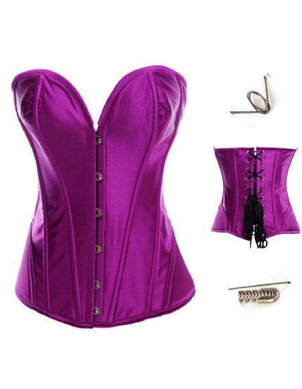 beautiful purple steel corset m1901d