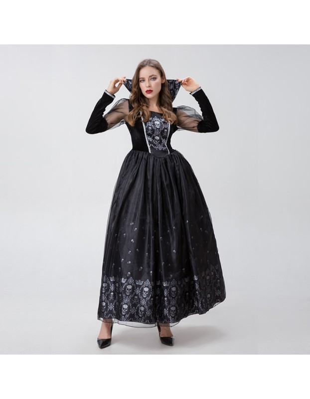 Halloween Woman Witch Devil Costume Vampire Cosplay Dresse YM8716