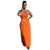 two piece set top and skirt summer women clothing M30136