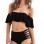 New style Solid Ruffles Sexy swimwear 1707