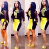 Sexy Fashion Long Sleeves Bodycon Dress M3963