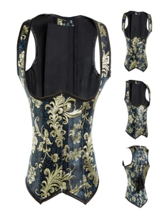 Sexy Floral Print Top Quality Fancy Underbust M1283