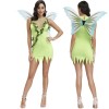 Green Sexy Elf Flower Fairy Tinker Bell Cosplay Costume M40703