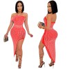 Breast Wrap Hot Drills The Net Yarn Party Dresses For Girls X5046