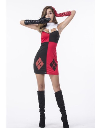 Halloween clown costume circus cosplay