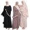 Stylish Patchwork Flared Sleeves Temperament Dress Long Women Dress 21668