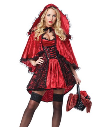 Luxury Little Red Riding Hood Costume M40296