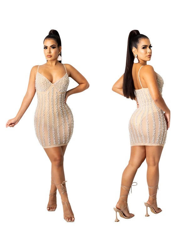 Party Perspective Of Lroning Sling Evening Gown Bodycon Dress X5238