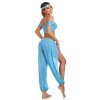 Sexy Aladdin Magic Lamp Princess Jasmine Dress Themed Halloween Costume SM20276