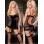 black lace lingerie m3548