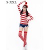 UK Carton Where's Wally Costume M40276