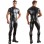 Front Zipper Leather Men's Zentai Catsuit Full Bodysuit N949