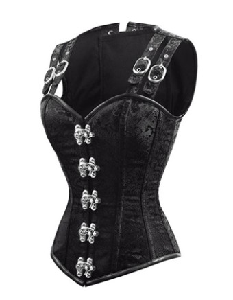 Hot Sale 12 Steel Bone Lace Up Corset M1378