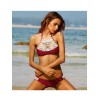 Sexy Lace Solid Hollow out Swimwear 17078