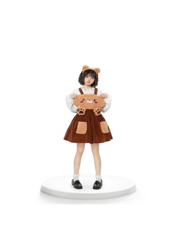 Cute Teddy Girl Cosplay Costume Anime Convention Theme Game Uniform DL2039