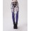 Leopard Head Print Blue Leggings M9099