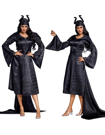 Evil Queen Halloween Witch Robe Women Costume M40766