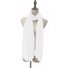 Muslim Style Scarfs Hijabs Monochrome Headscarf Silk Scarf For Women 006