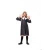Girl Addams Family Costume Wednesday Addams Black Dress Cosplay Costume YM5820