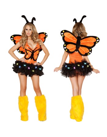 4Pcs Sexy Women's Butterfly Costume Adult
