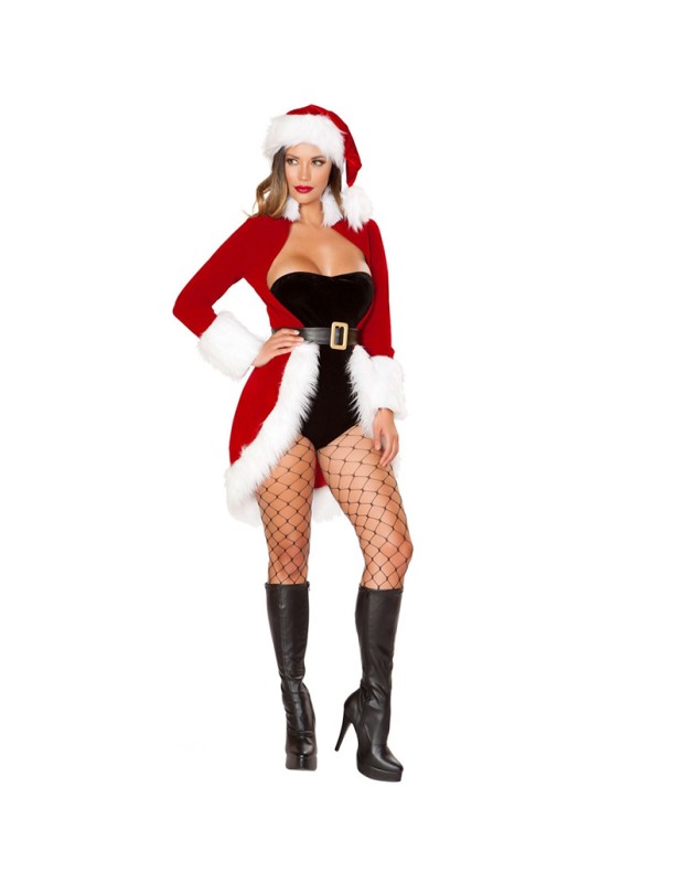 Sexy Santa Claus Xmas Cosplay Costume m1188
