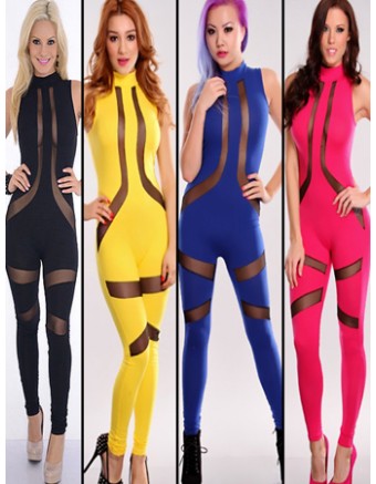 Fashion Design Four Colors New Jumpsuit Women Clothes M3841