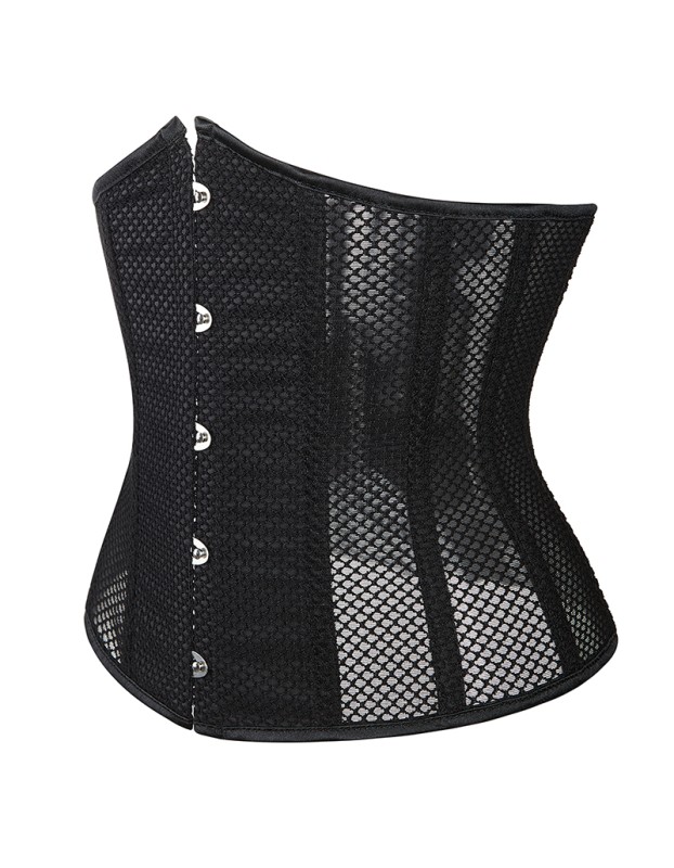 Waist Outside Wear Mesh Gauze Breathable Corset Waist Slim Ins Corset QF809