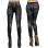 Seamless Tattoo Leggings trousers FG9073BK