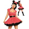 mini mourse costume dress m 4386