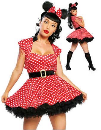 mini mourse costume dress m 4386