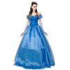 2016 Blue Adult Cinderella Cosplay Costume