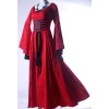 red long sleeve costume m4736