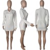 Sexy Short Mini Dress Shirts Dress For Women M013