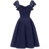 Plus Size Women Amazon Explosion Butterfly Sleeve Sexy Satin Pendant Dress CD1626
