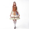 Adult Pastoral Cosplay Manor Farm Maid Costume Party Sexy Women Maid Dress YM8733