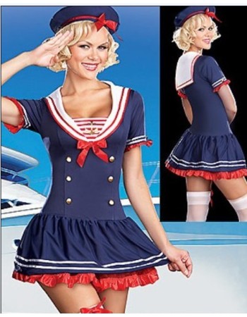 navy sailor costume dress m4371