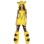 yellow wolf animal costumes m4796
