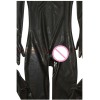 Men Sexy Wetlook Faux Leather Erotic Catsuit M7320