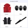 Adult Squid Game Villain Red Jumpsuit Halloween Cosplay Costume Round Six Square Masks Outfits