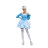 Princess Cosplay Aisha Dress Frozen Long Sleeve Winter Snow Scene Costume DL2059