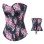 Floral Cowboy Corset with G-string M1852B
