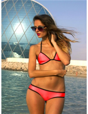 Summer simple triangle sexy bikini M5326f