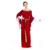 Elena of Avalor Dress Princess Cosplay Costume Fancy Dress Halloween Clothing Red Outfit Women Girls