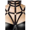 Sexy Slip Black Patent Leather Bodycon Women Fit Hip Mini Dress 20214