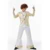 Men Cosplay Casual Dance Sequin Suit Costume Halloween Hip Hop Costume MS1732