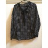 Women Chiffon Polka Dot Blouses Shirt m30410