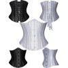 Polyester Steel Boned Hook Eye and Lace Up Closure Underbust Corset M1323