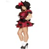 Red Mickey Mouse Costume M4837