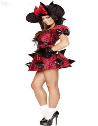 Red Mickey Mouse Costume M4837